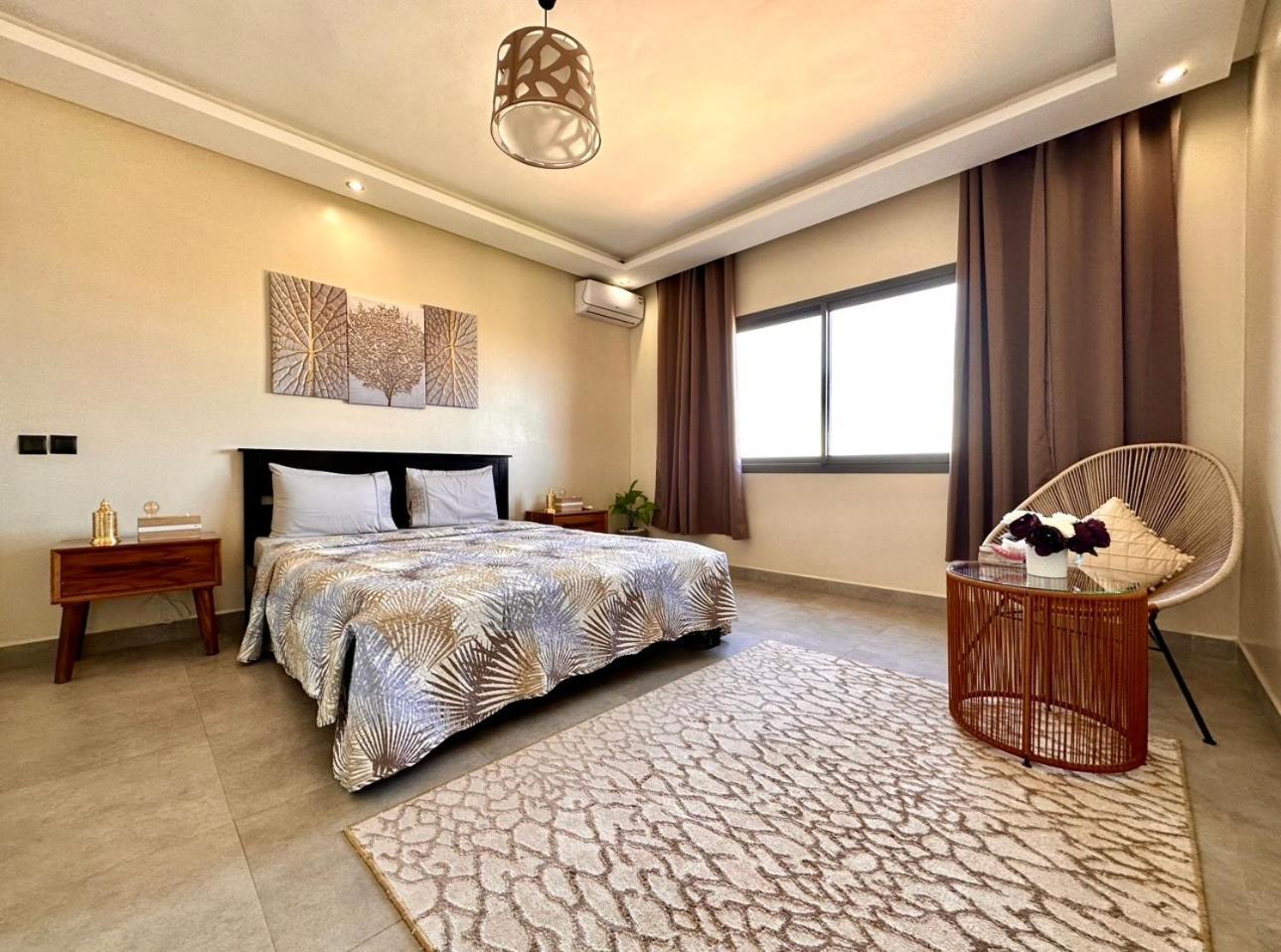 Moderne, Lumineux & Spacieux Avec Balcon -Central -Wifi-Smart Tv-Clim Marrakesh Eksteriør billede